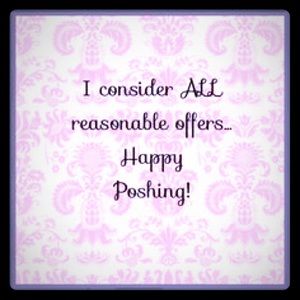 Reasonable offers accepted!